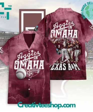 Ncaa Texas A&M Aggies In Omaha Hawaiian Shirt