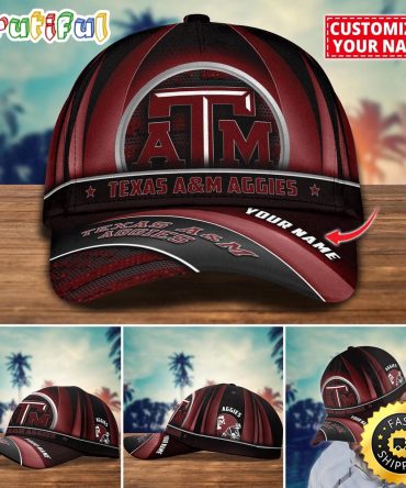 Ncaa Texas A&Ampm Aggies Baseball Cap Custom Cap For Football Fans