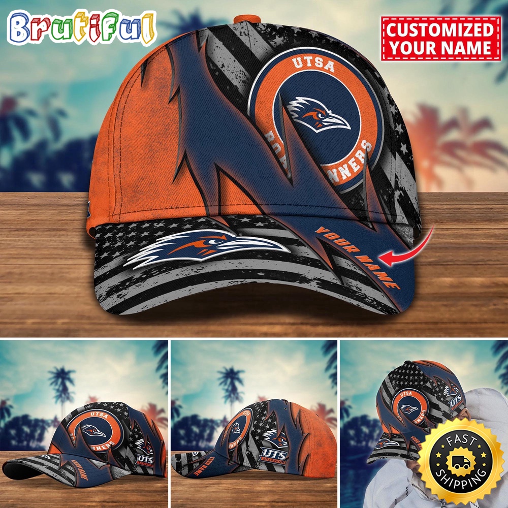 Ncaa Utsa Roadrunners Baseball Cap Custom Cap For Sport Fans