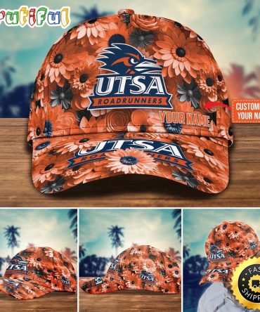 Ncaa Utsa Roadrunners Baseball Cap Customized Cap Hot Trending