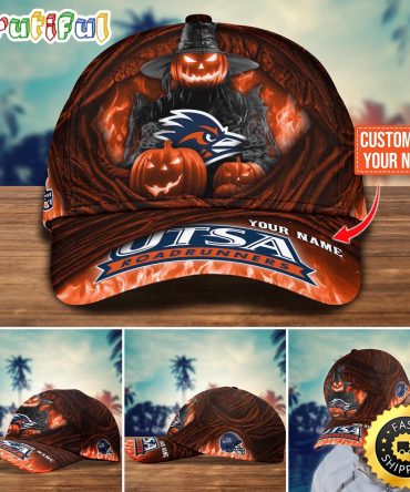 Ncaa Utsa Roadrunners Baseball Cap Halloween Custom Cap For Fans