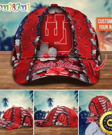 Ncaa Utah Utes Baseball Cap Custom Cap For Fans