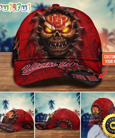 Ncaa Utah Utes Baseball Cap Halloween Custom Cap For This Season