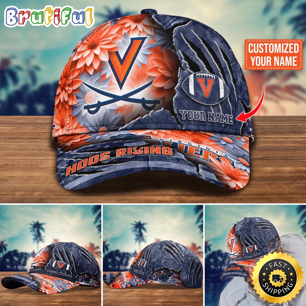 Ncaa Virginia Cavaliers Baseball Cap Custom Hat For Fans New Arrivals