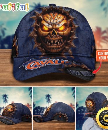 Ncaa Virginia Cavaliers Baseball Cap Halloween Custom Cap For This Season