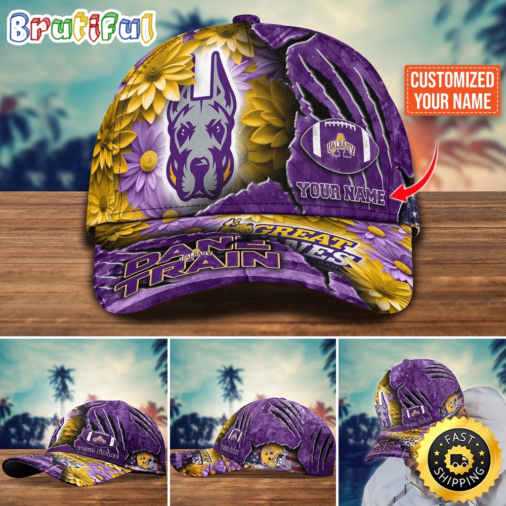 Ncaa Albany Great Danes Baseball Cap Custom Hat For Fans New Arrivals