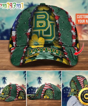 Ncaa Baylor Bears Baseball Cap Custom Cap For Fans