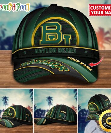Ncaa Baylor Bears Baseball Cap Custom Cap For Football Fans