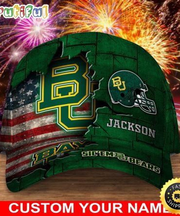 Ncaa Baylor Bears Baseball Cap Custom Cap Go Sports Teams