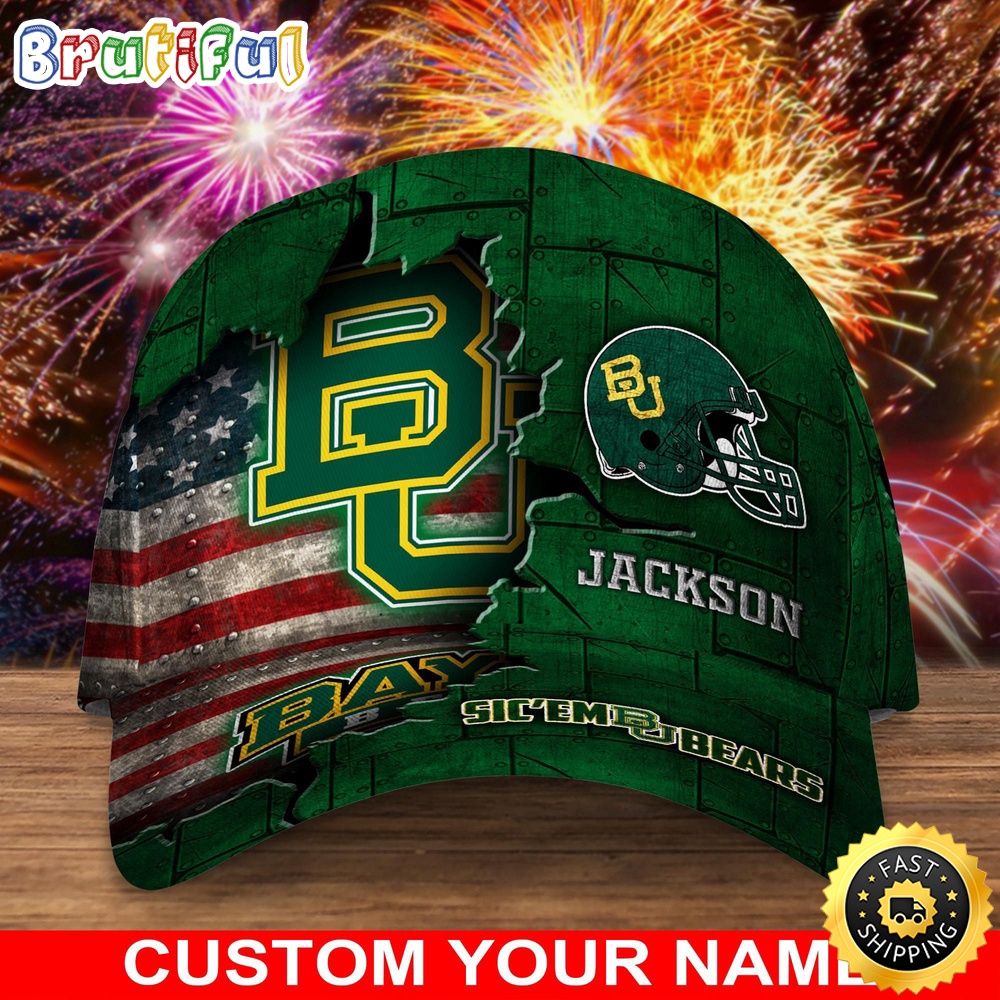 Ncaa Baylor Bears Baseball Cap Custom Cap Go Sports Teams