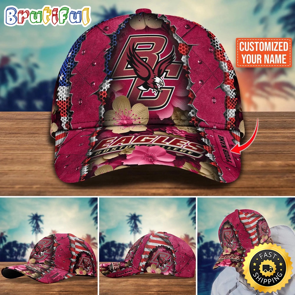 Ncaa Boston College Eagles Baseball Cap Custom Cap For Fans