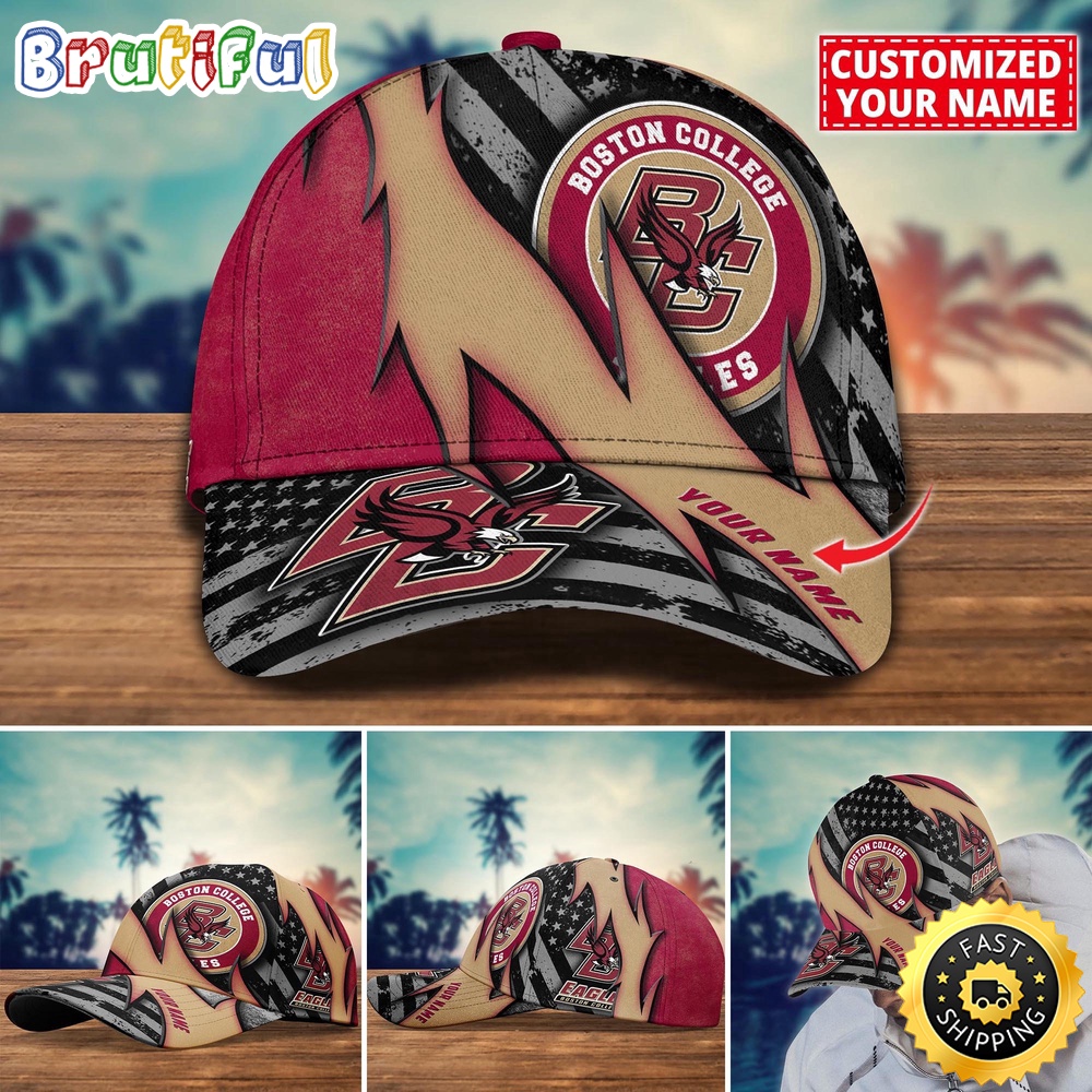 Ncaa Boston College Eagles Baseball Cap Custom Cap For Sport Fans