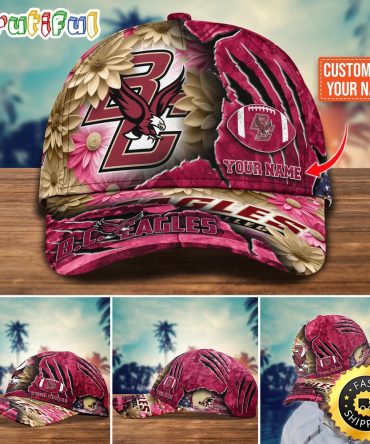 Ncaa Boston College Eagles Baseball Cap Custom Hat For Fans New Arrivals