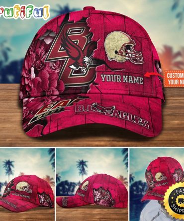 Ncaa Boston College Eagles Baseball Cap Custom Hat For Fans