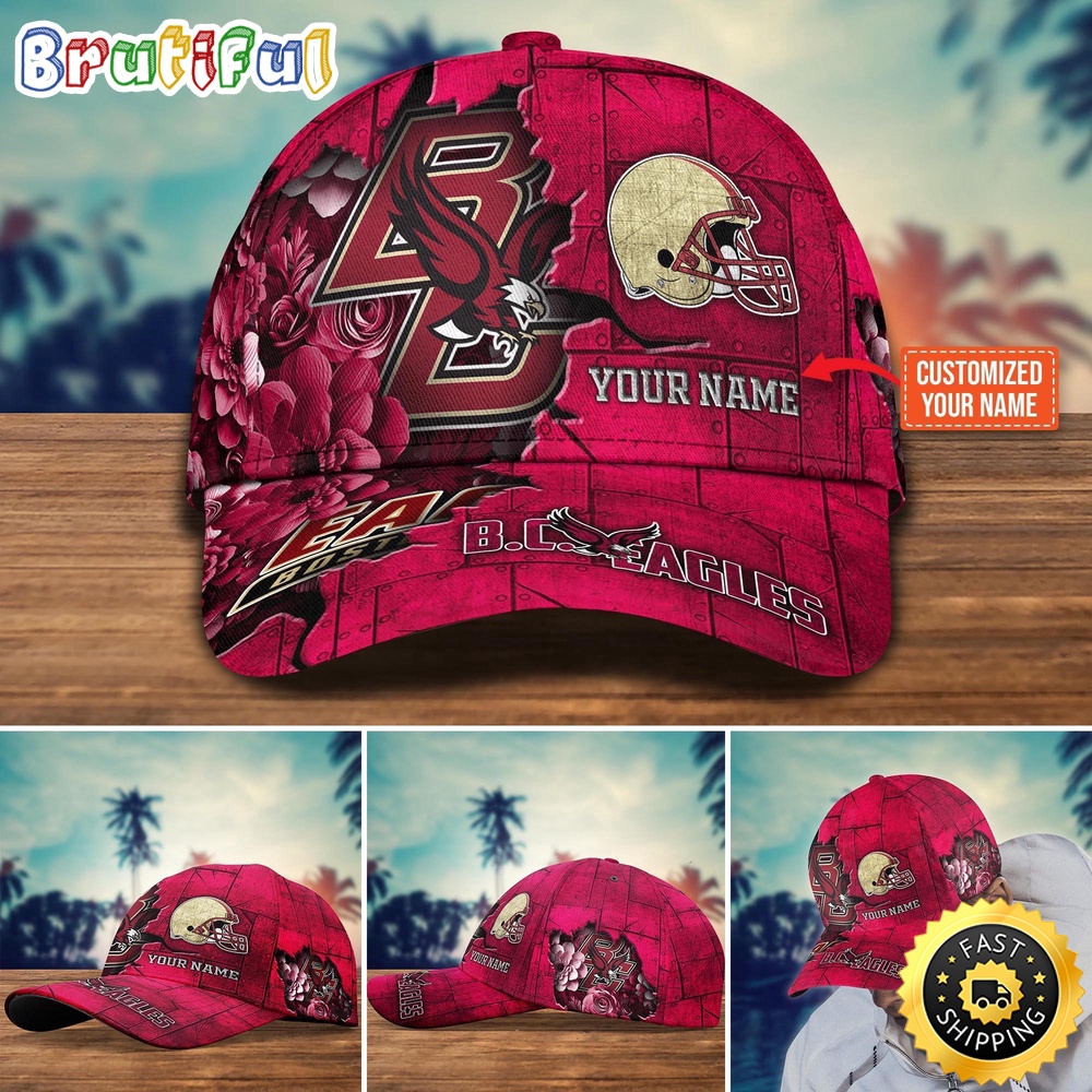 Ncaa Boston College Eagles Baseball Cap Custom Hat For Fans