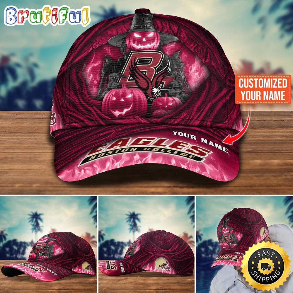 Ncaa Boston College Eagles Baseball Cap Halloween Custom Cap For Fans