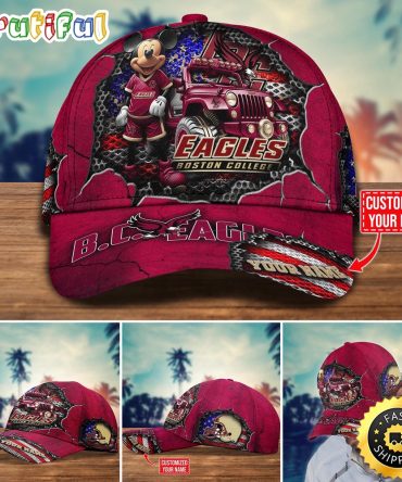 Ncaa Boston College Eagles Baseball Cap Trending Customize Cap