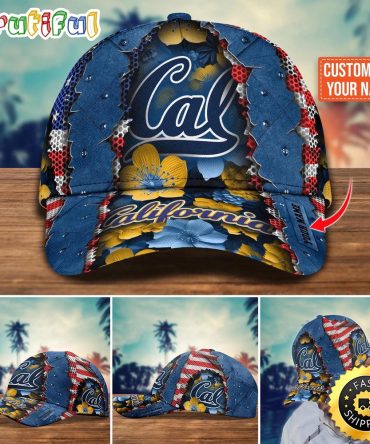 Ncaa California Golden Bears Baseball Cap Custom Cap For Fans