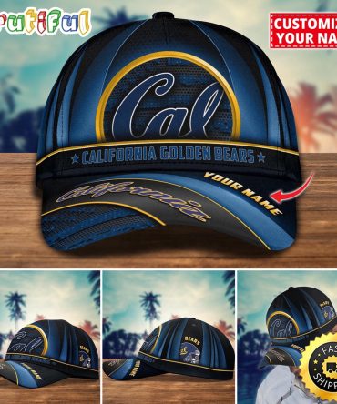 Ncaa California Golden Bears Baseball Cap Custom Cap For Football Fans