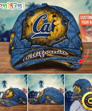 Ncaa California Golden Bears Baseball Cap Custom Cap Trending