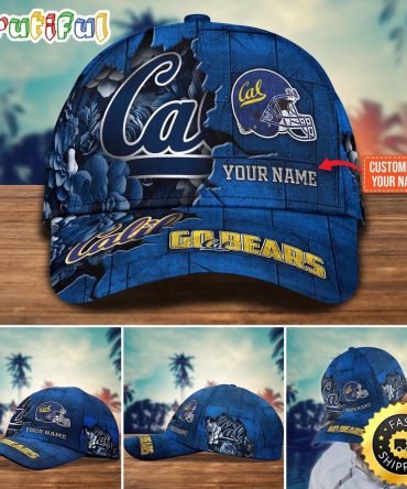 Ncaa California Golden Bears Baseball Cap Custom Hat For Fans