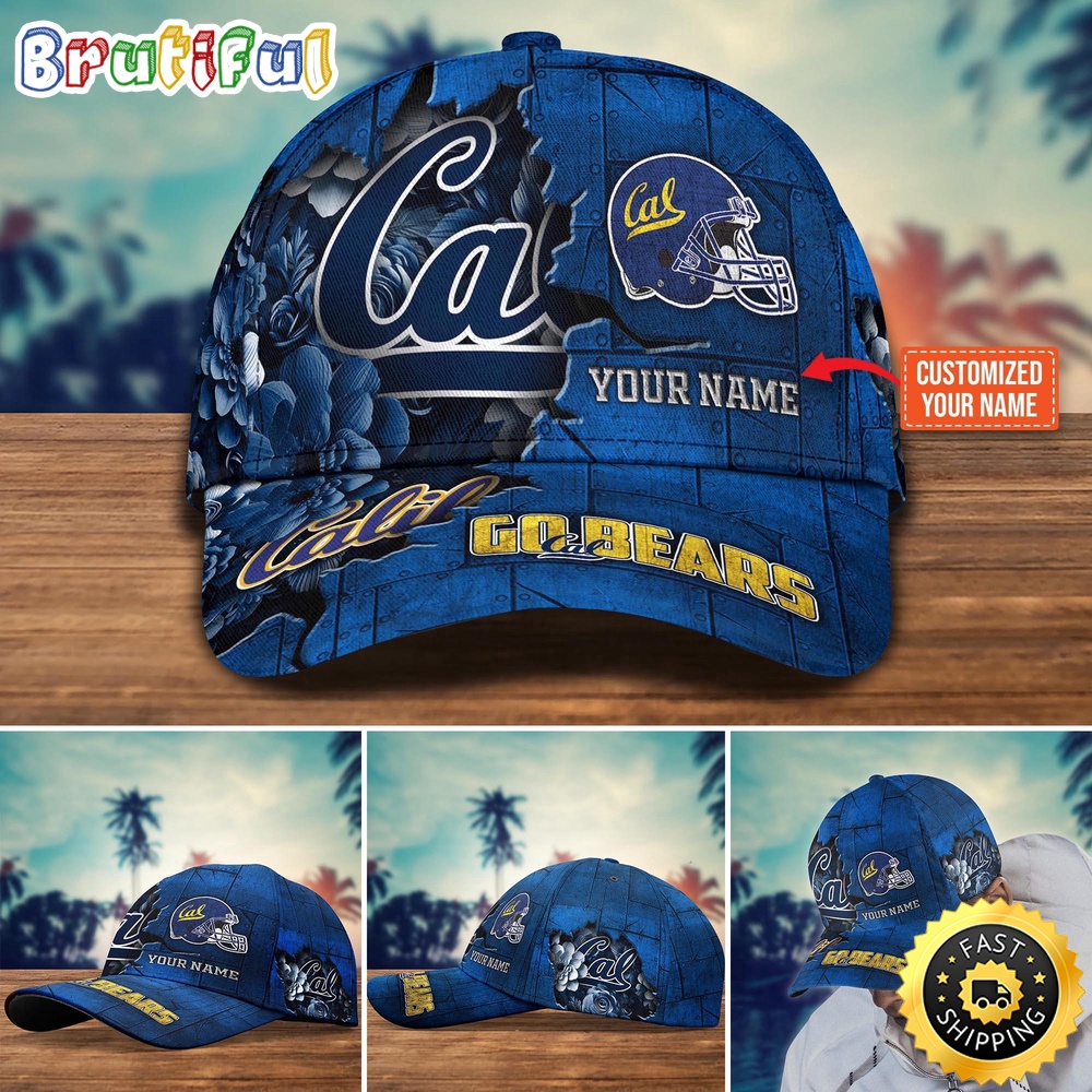 Ncaa California Golden Bears Baseball Cap Custom Hat For Fans