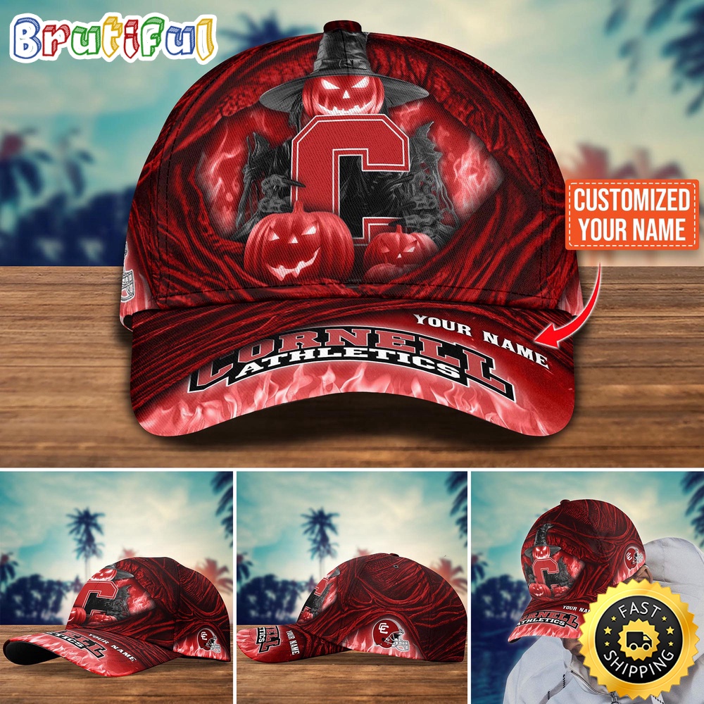 Ncaa Cornell Big Red Baseball Cap Halloween Custom Cap For Fans