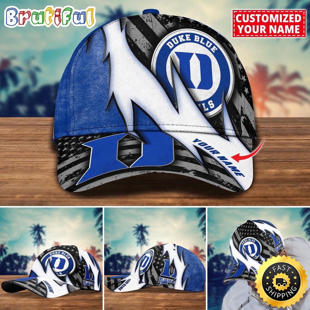 Ncaa Duke Blue Devils Baseball Cap Custom Cap For Sport Fans