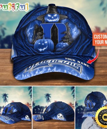 Ncaa Duke Blue Devils Baseball Cap Halloween Custom Cap For Fans