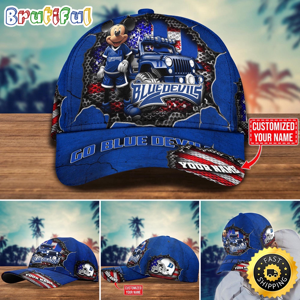 Ncaa Duke Blue Devils Baseball Cap Trending Customize Cap