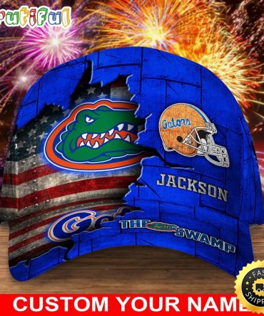 Ncaa Florida Gators Baseball Cap Custom Cap Go Sports Teams