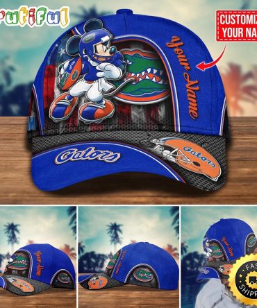Ncaa Florida Gators Baseball Cap Mickey Mouse Custom Cap For Fans