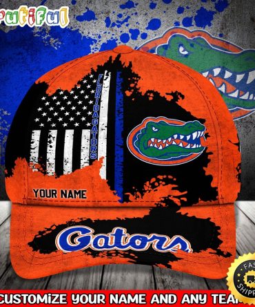 Ncaa Florida Gators Baseball Cap Your Name Custom Baseball Cap