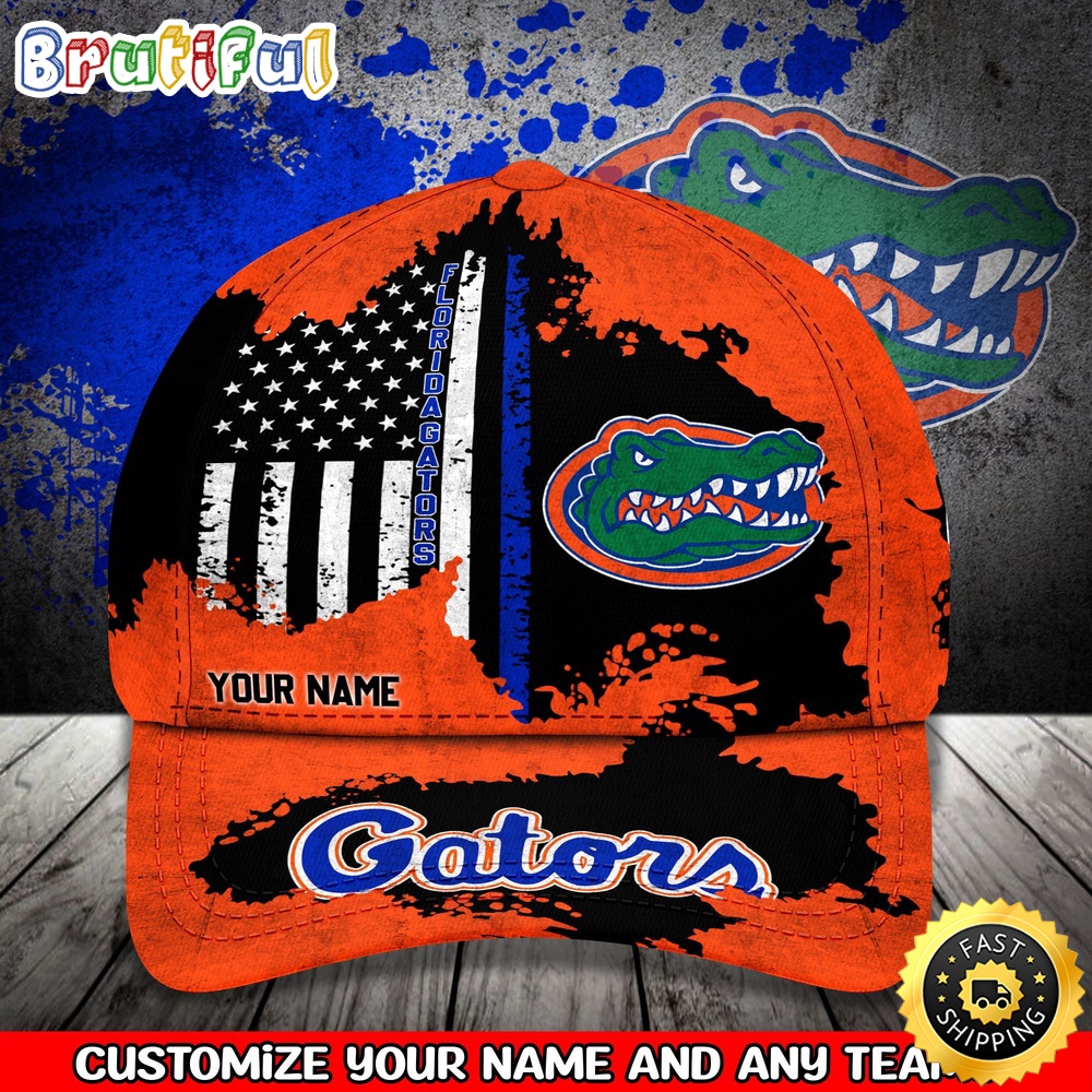Ncaa Florida Gators Baseball Cap Your Name Custom Baseball Cap