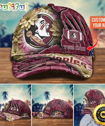 Ncaa Florida State Seminoles Baseball Cap Custom Hat For Fans New Arrivals
