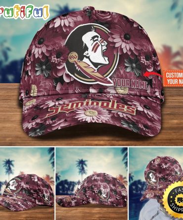 Ncaa Florida State Seminoles Baseball Cap Customized Cap Hot Trending