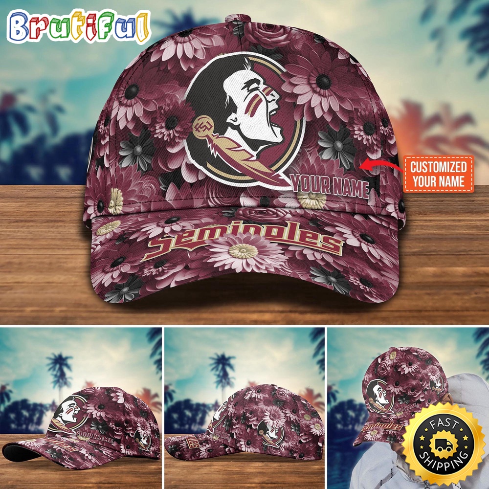 Ncaa Florida State Seminoles Baseball Cap Customized Cap Hot Trending