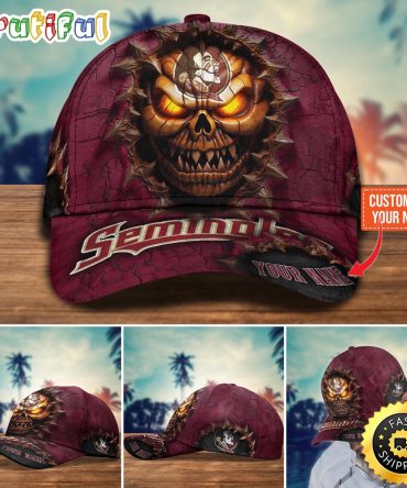 Ncaa Florida State Seminoles Baseball Cap Halloween Custom Cap For This Season