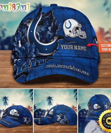 Ncaa Indianapolis Colts Baseball Cap Custom Hat For Fans