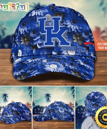 Ncaa Kentucky Wildcats Baseball Cap Customized Cap Hot Trending