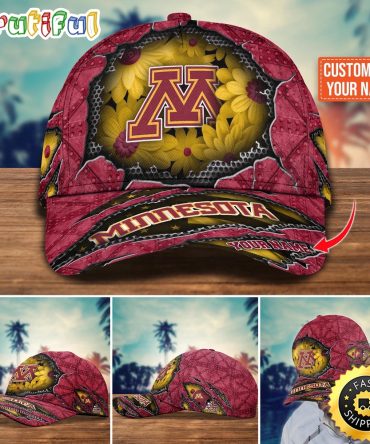Ncaa Minnesota Golden Gophers Baseball Cap Custom Cap Trending