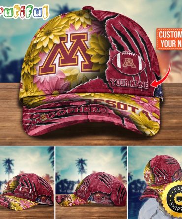 Ncaa Minnesota Golden Gophers Baseball Cap Custom Hat For Fans New Arrivals