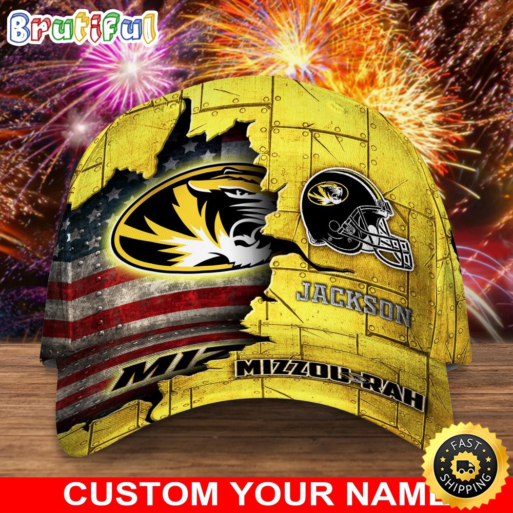 Ncaa Missouri Tigers Baseball Cap Custom Cap Go Sports Teams