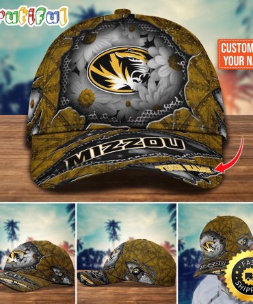 Ncaa Missouri Tigers Baseball Cap Custom Cap Trending