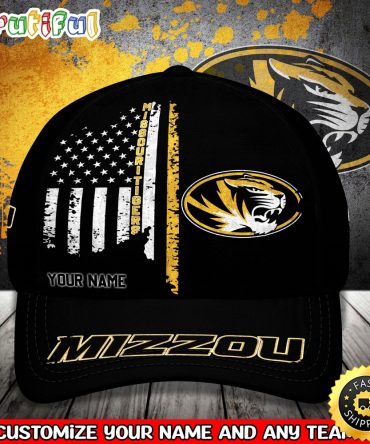 Ncaa Missouri Tigers Baseball Cap Your Name Custom Baseball Cap