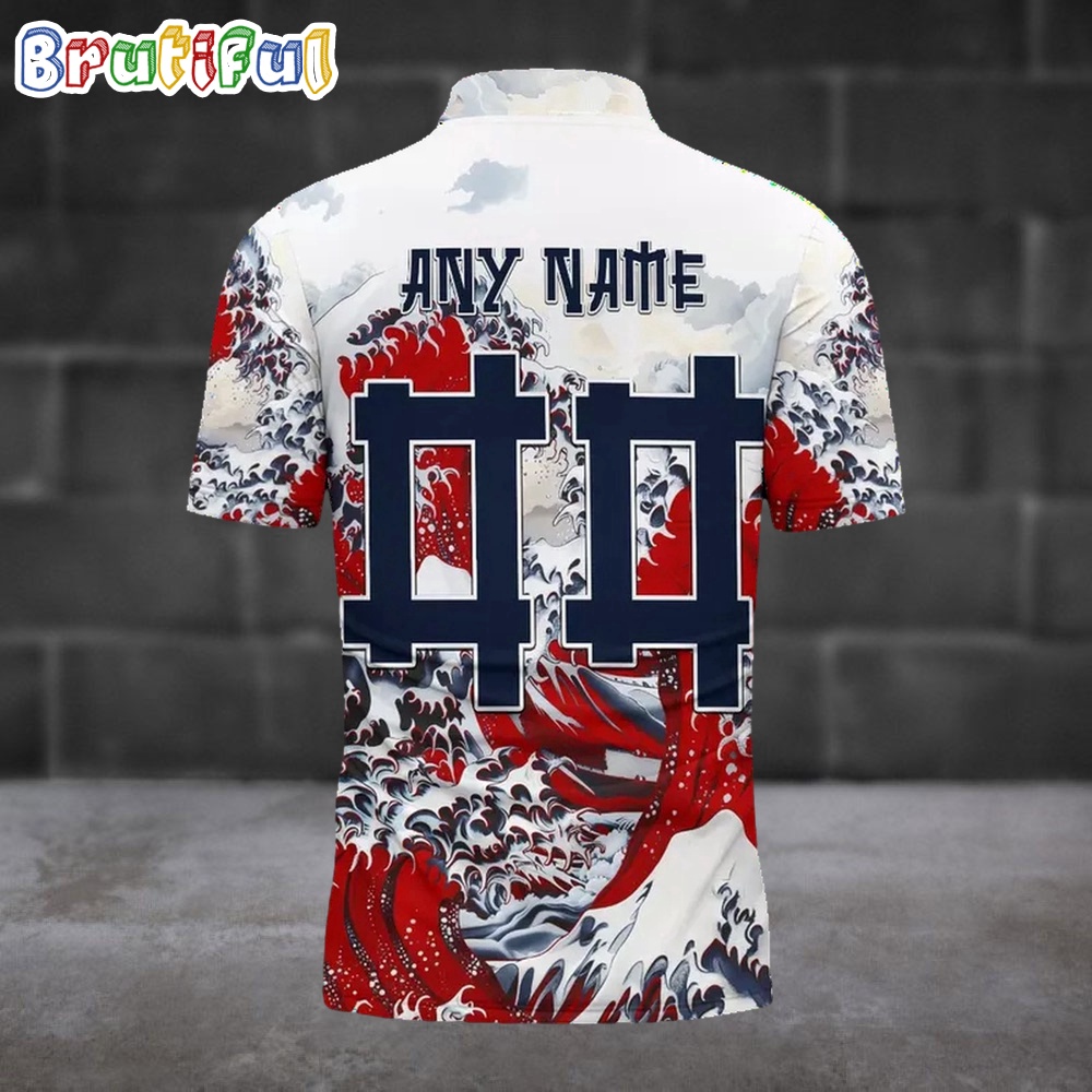 Nfl Chicago Bears Football Great Wave Polo Shirt - Image 2