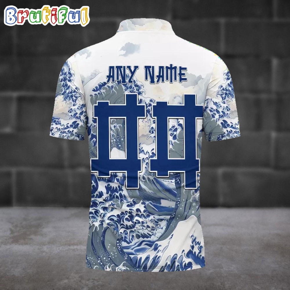 Nfl Indianapolis Colts Football Great Wave Polo Shirt - Image 2