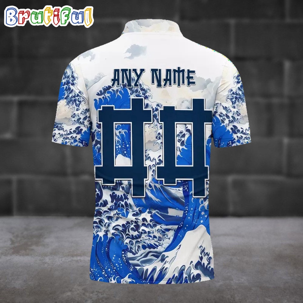 Nfl Tennessee Titans Football Great Wave Polo Shirt - Image 2