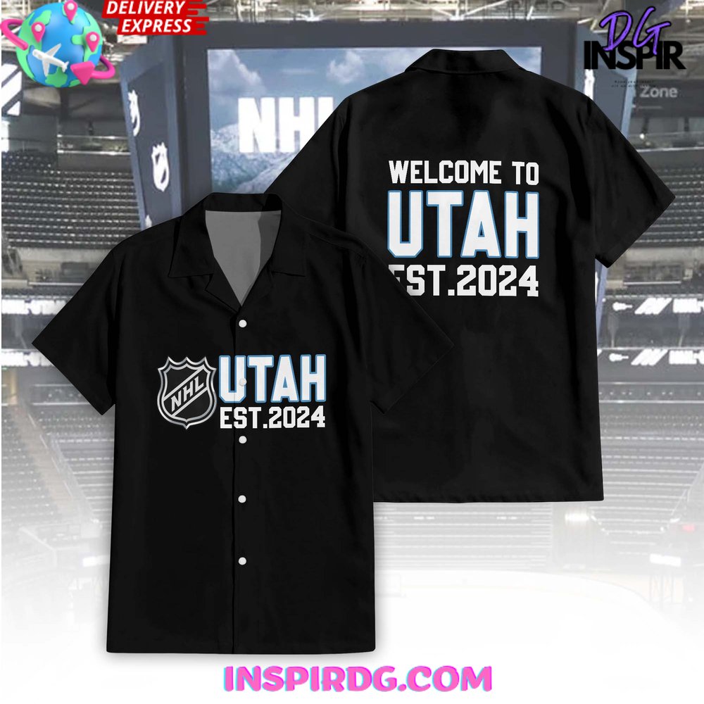 Nhl Utah Hockey Club 2024 Customize Hawaiian Shirt