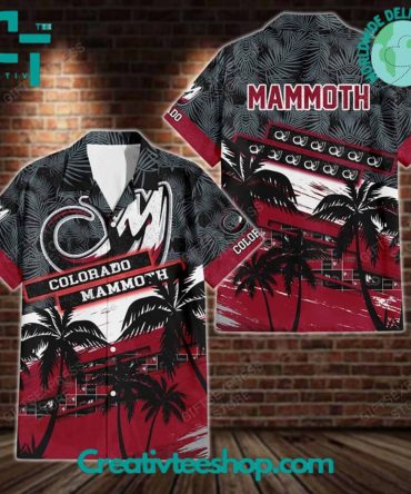 Nll Colorado Mammoth Hawaiian Shirt